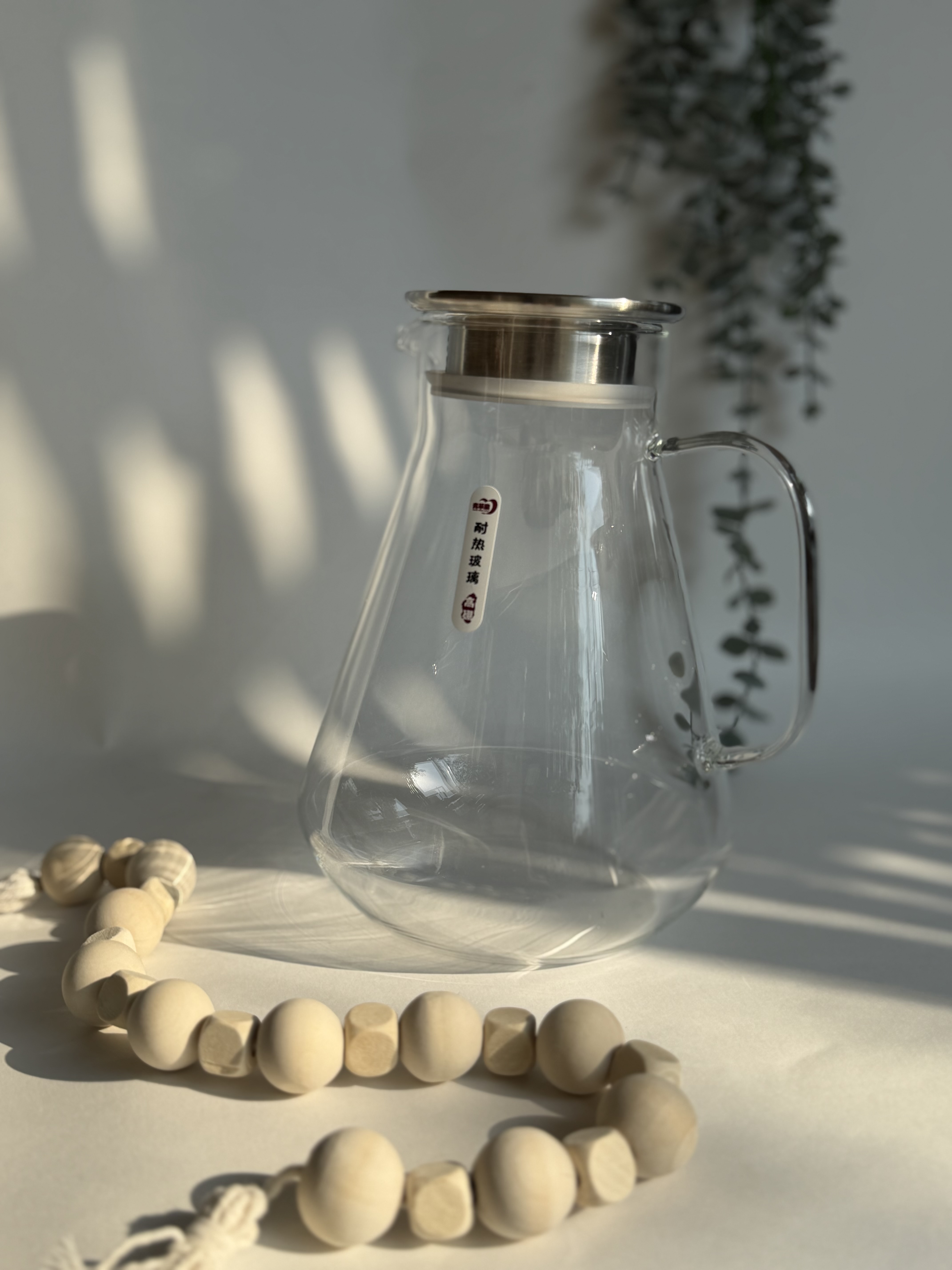 پارچ پیرکس درب دار