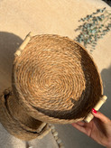 سبد حصیری سه سایز دسته چوبی؛ انتخابی شیک برای نظمدهی و دکور منزل